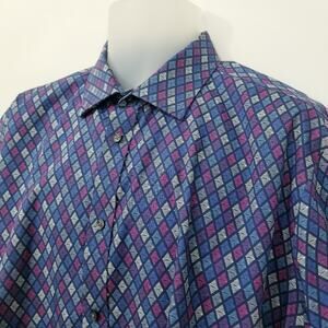 Ted Baker London Endurance Diamond Casual Button Down Shirts